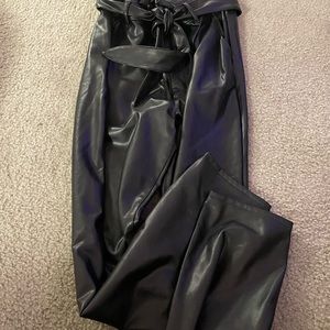 Abercrombie Vegan Leather Pants XL Long